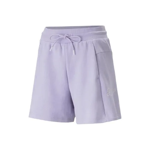 PUMA Sports Life Collection Фиолетовые Женские Повседневные Шорты