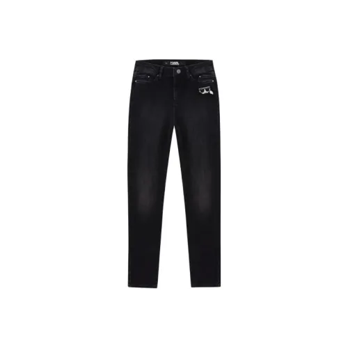 KARL LAGERFELD Джинсы Женские Черные
