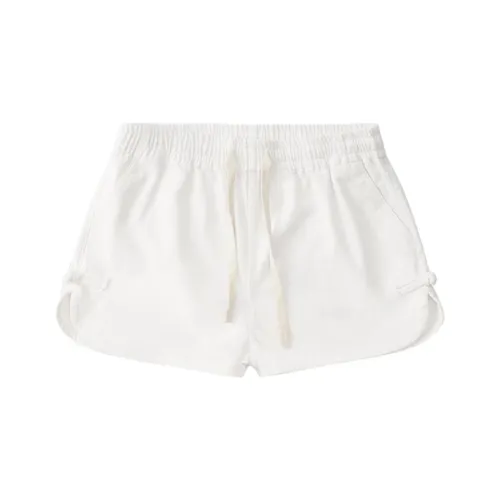 CLOT Повседневные шорты Женские Белые