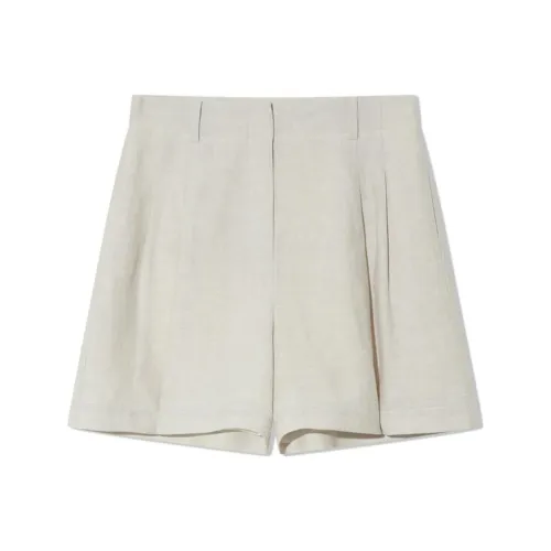 COVERINS Повседневные шорты женские светло-абрикосовый