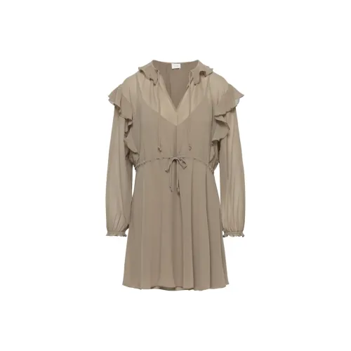 ARITZIA Женские длинные платья с длинными рукавами