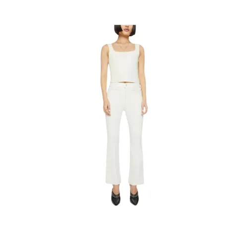 Mother Экрю Женские Джинсы