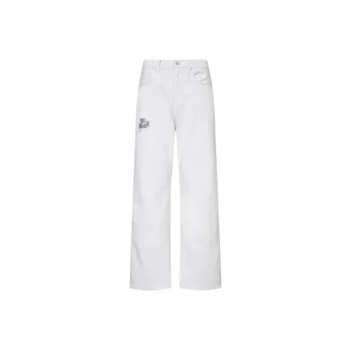 JFU Двойная пряжа Серый Мужской Повседневные Штаны