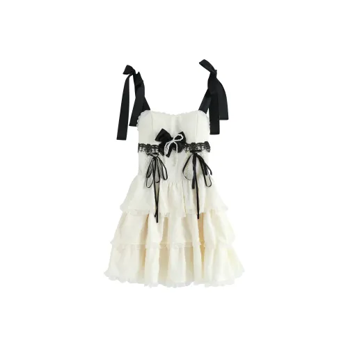 9 Кошачьих Лакомства Slip Платье Женское Сливовый