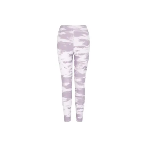 EMPORIO ARMANI EA7 SS25 Leggings Женские Lavender Gray
