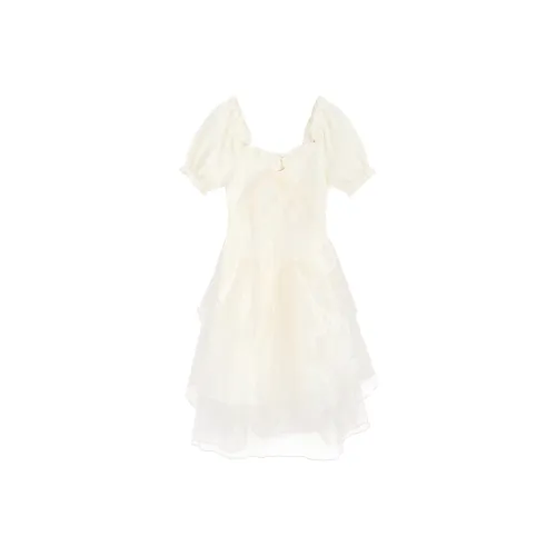 Garbege Короткий рукав Платье Женское