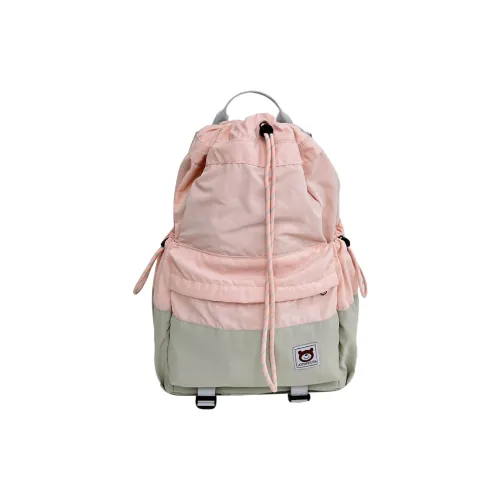 WXRX Нейлон Рюкзак Стандартный Женский Розовый Экрю Фиолетовый Синий