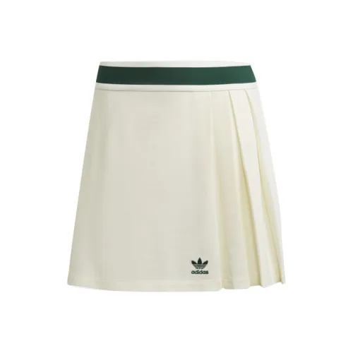 Adidas Originals Повседневные Юбки Женские Нефритовый Белый