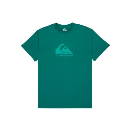 Quiksilver EV Comp T Рубашка Мужская Зеленая