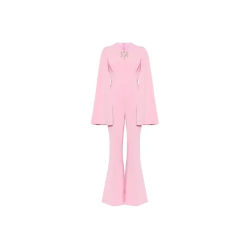 ELIE SAAB SS24 Комбинезон Женский Розовый