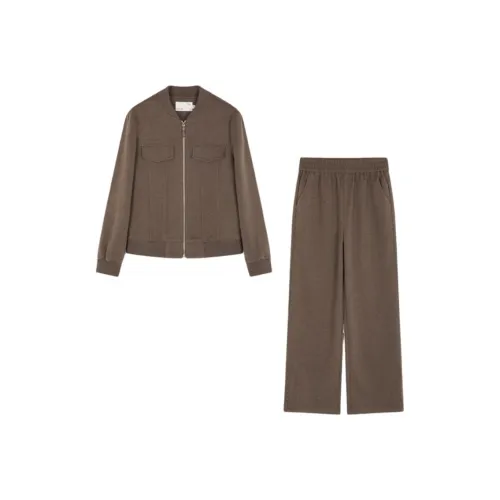 IHIMI Повседневный костюм женский кофейный