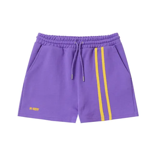 Nerdy SS24 Повседневные шорты Женские Фиолетовые