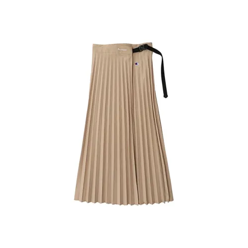 Champion Длинная Юбка Японская версия Хаки