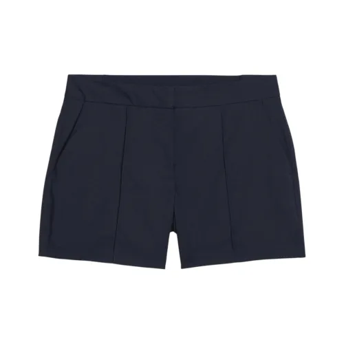 PUMA Повседневные шорты женские Глубокое море синий