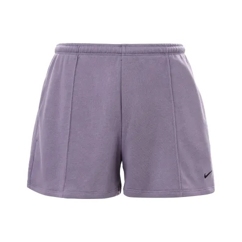 Nike Повседневные шорты Женские Фиолетовые