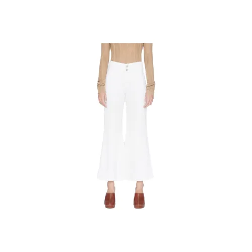 Рамка Белый Женские Джинсы