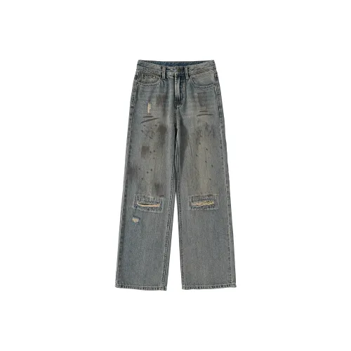 Kazakhstan Джинсы Женские Graffiti Серый