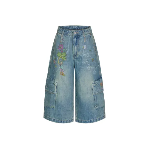 BETWEENAND Джинсы Женские Деним