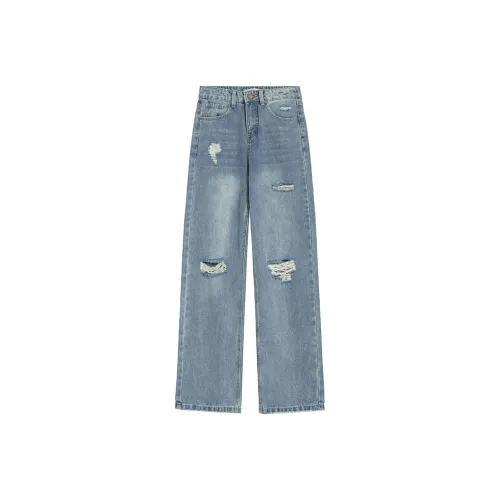 IQC Синие Женские Джинсы