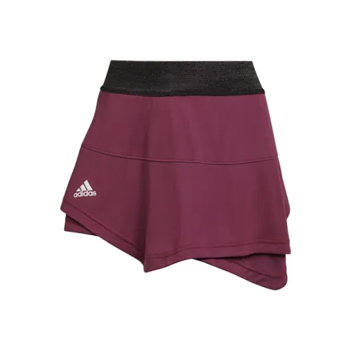 Adidas Темный Махагони Фиолетовый Женские Повседневные Короткие Юбки