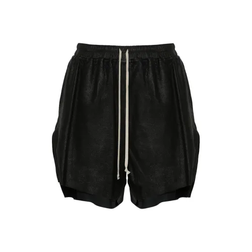 RICK OWENS Черные Женские Повседневные Шорты