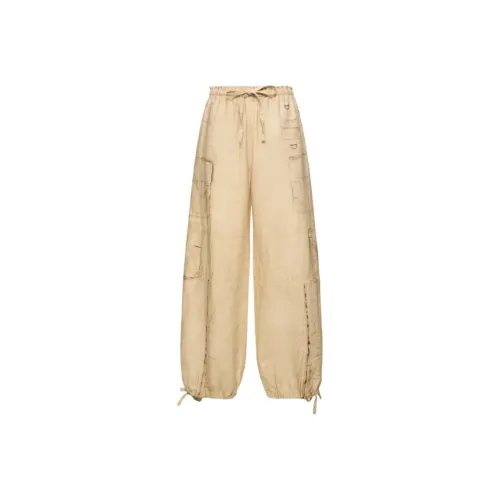 Acne Studios Карго Брюки Женские Бежевые