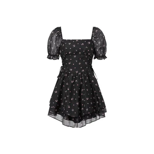 LEDIN Короткий рукав Платье Женское