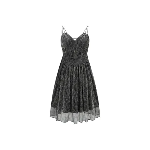 PEACEBIRD Серебряный Женские Слиплатья