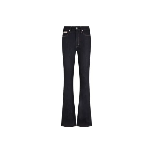 Calvin Klein 1AP Denim Черные Женские Джинсы