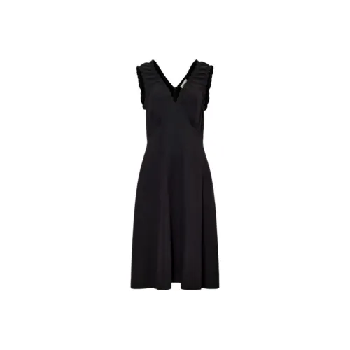 Carven Черные Женские Платья без рукавов