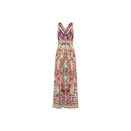 CAMILLA SS24 Slip Платье Женское Многоцветное