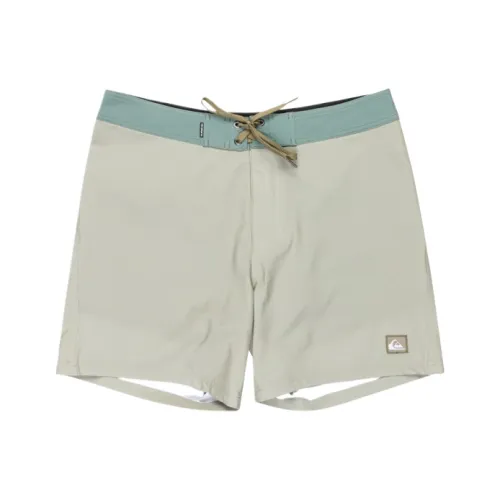 Quiksilver Светло-коричневые Мужские Пляжные Шорты