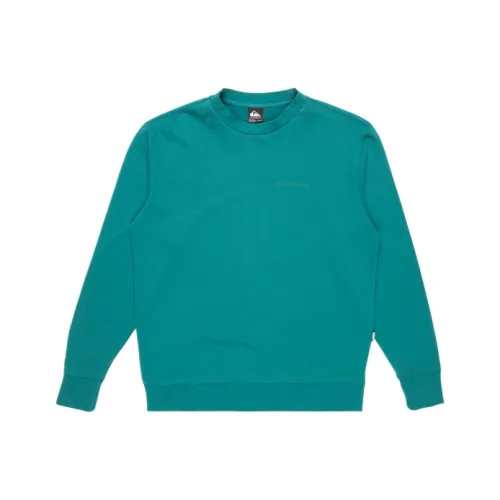 Quiksilver Бирюзовый Мужской Свитшот