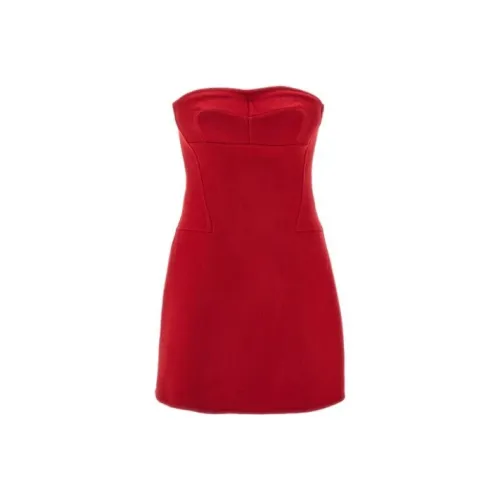 ERMANNO SCERVINO Red Женские Платья без рукавов