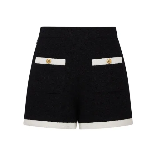 d'zzit Черные Повседневные Шорты для Женщин