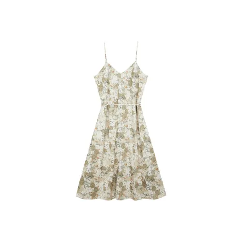 THE SEA LIFE Юбка Платье Женское Моховый Зеленый