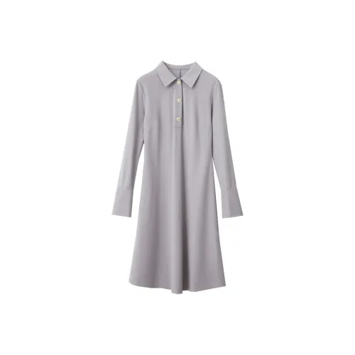 AMII Длинное платье с длинными рукавами женское