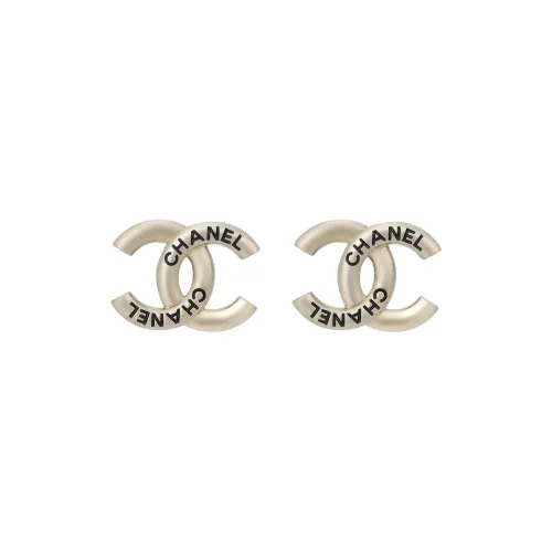 Серьги-гвоздики CHANEL Женские Золотые