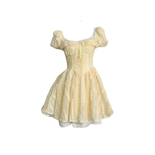 KEAB Короткий рукав Платье Женское