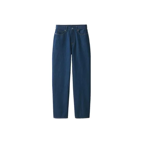 Muji Синие Женские Джинсы