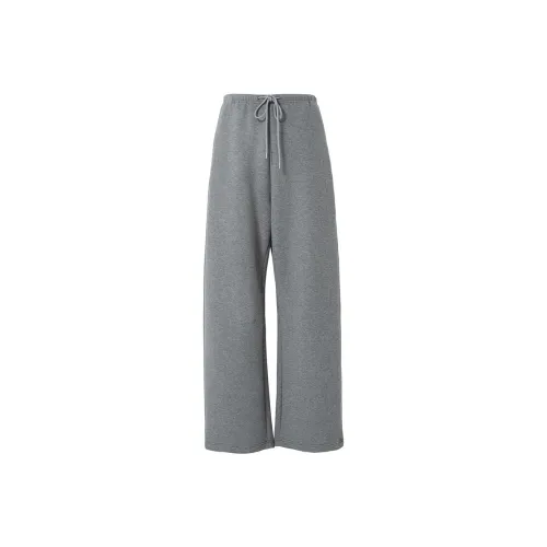SOON FLOWER Повседневные брюки Женские Серые