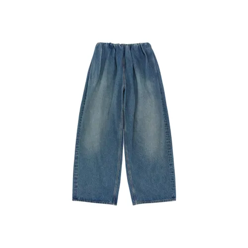 MM6 MAISON MARGIELA FW24 Джинсы Женские Blue