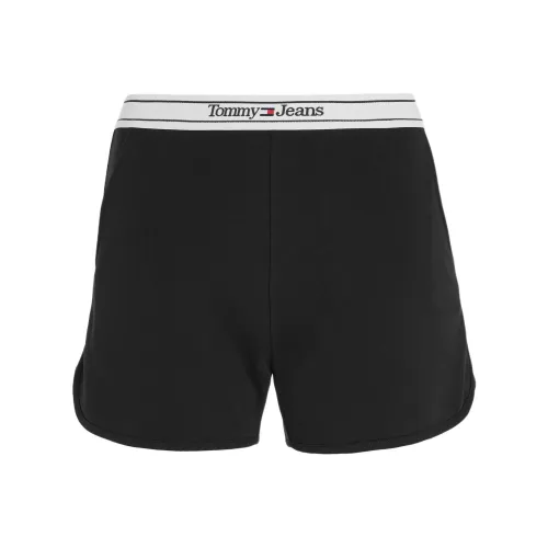 Tommy Hilfiger Черные Женские Повседневные Шорты