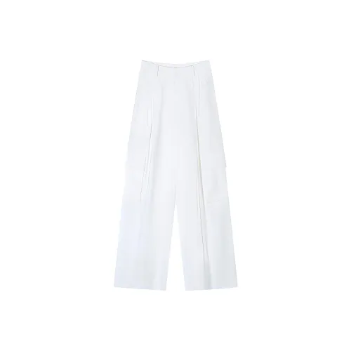 THE SEA LIFE Карго-брюки Женские Облачный Белый