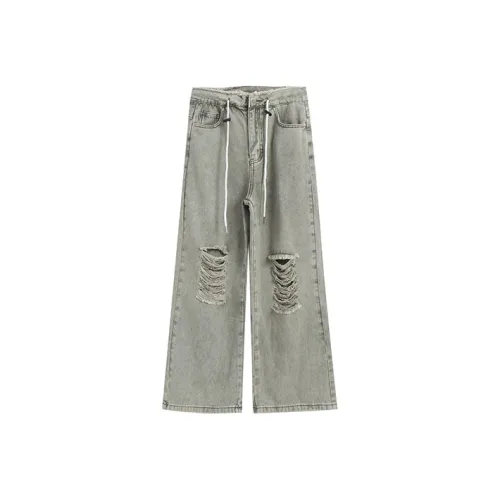 BRASS SCOUT Светло-зеленые Женские Джинсы