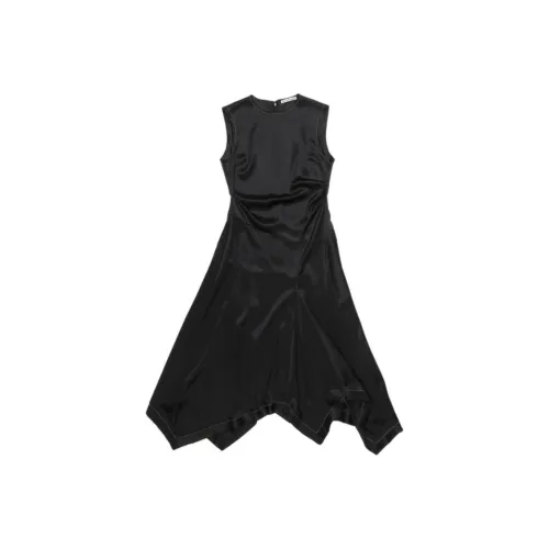 ACNE STUDIOS SS24 Sleeveless Dress Women's Black ACNE STUDIOS SS24 Без рукавов Платье Женское Черное