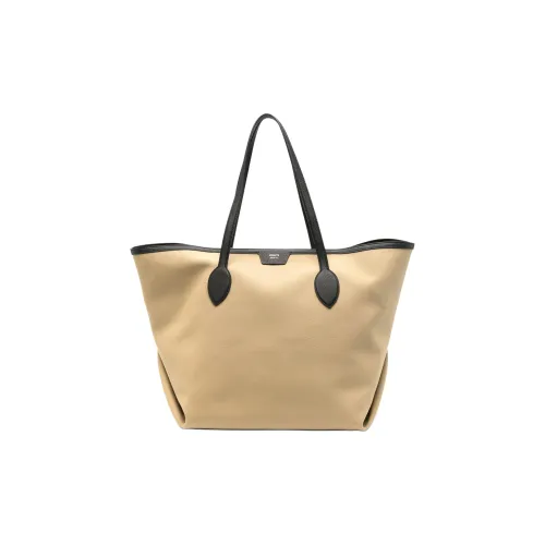 KHAITE Телячья кожа Тоут Сумка Сумка для покупок Сумка на плечо Женская Светло-коричневая