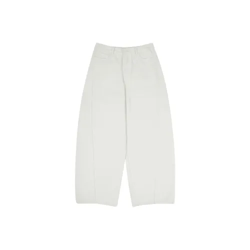 YINLEI Белый Мужской Джинсы