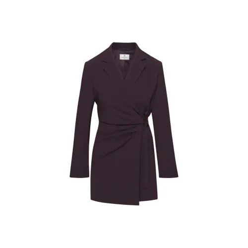 ARITZIA BABATON Pavilion Платье Длинное с длинными рукавами Женское Noble Noble Purple