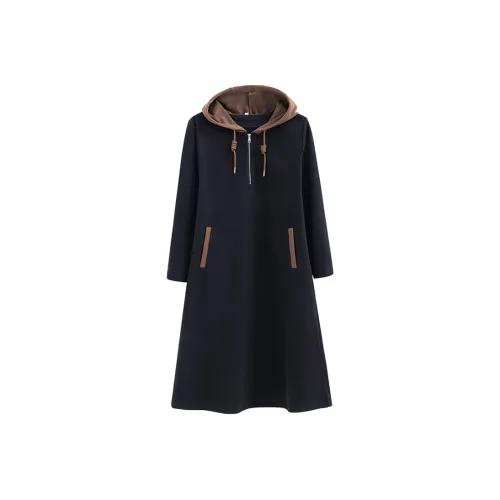 KAIMUSHI Длинное платье с длинными рукавами женское